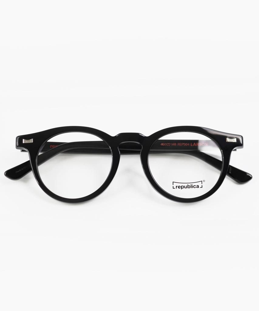 Lipeobeullika Rep504 Larson - C1 Piano Black (Blue Light Blocking Glasses)