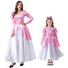 Halloween Costume Cinderella Princess Dress Adult Girls Cosplay Party Long Skirt