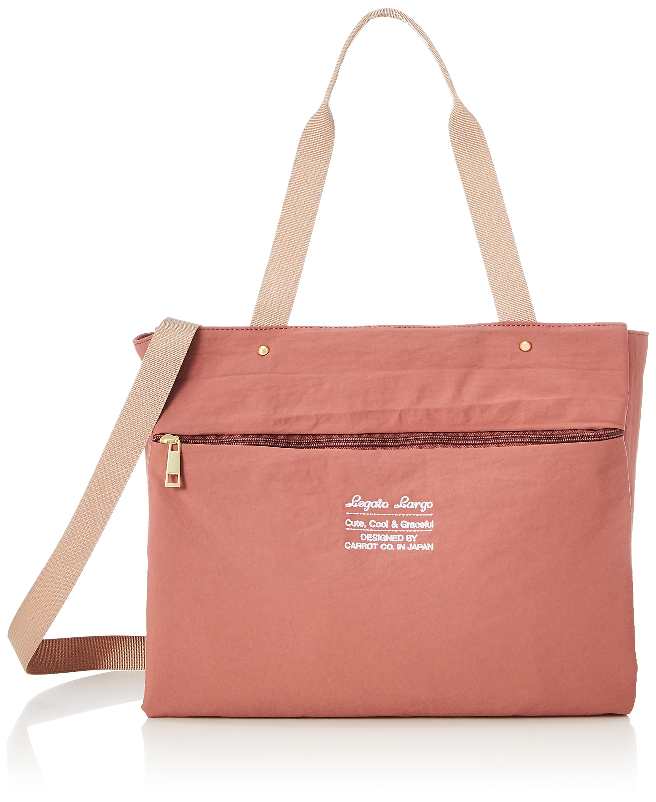 Tote Bag [Legato Largo] 2-Way темно-розовый