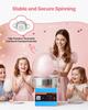 Electric Cotton Candy Machine, 1000W Commercial Floss Maker With Cover, Commercial Cotton Candy Machine w/Stainless Steel Bowl & Sugar Scoop, Ideal
