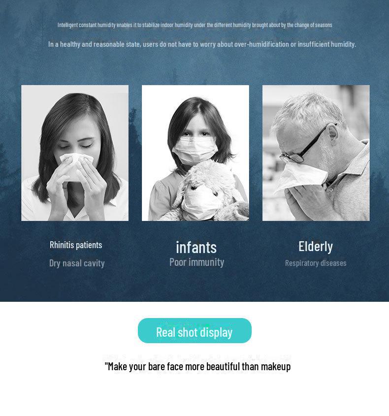 Tragbarer Mini-Leise-Luftbefeuchter: Kompakt und zum Einstecken für Zuhause oder das Büro