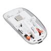 Bluetooth Wireless Mouse BT1 BT2 2.4GHz 3 Mode Silent Adjustable DPI Rechargeable Transparent Mouse