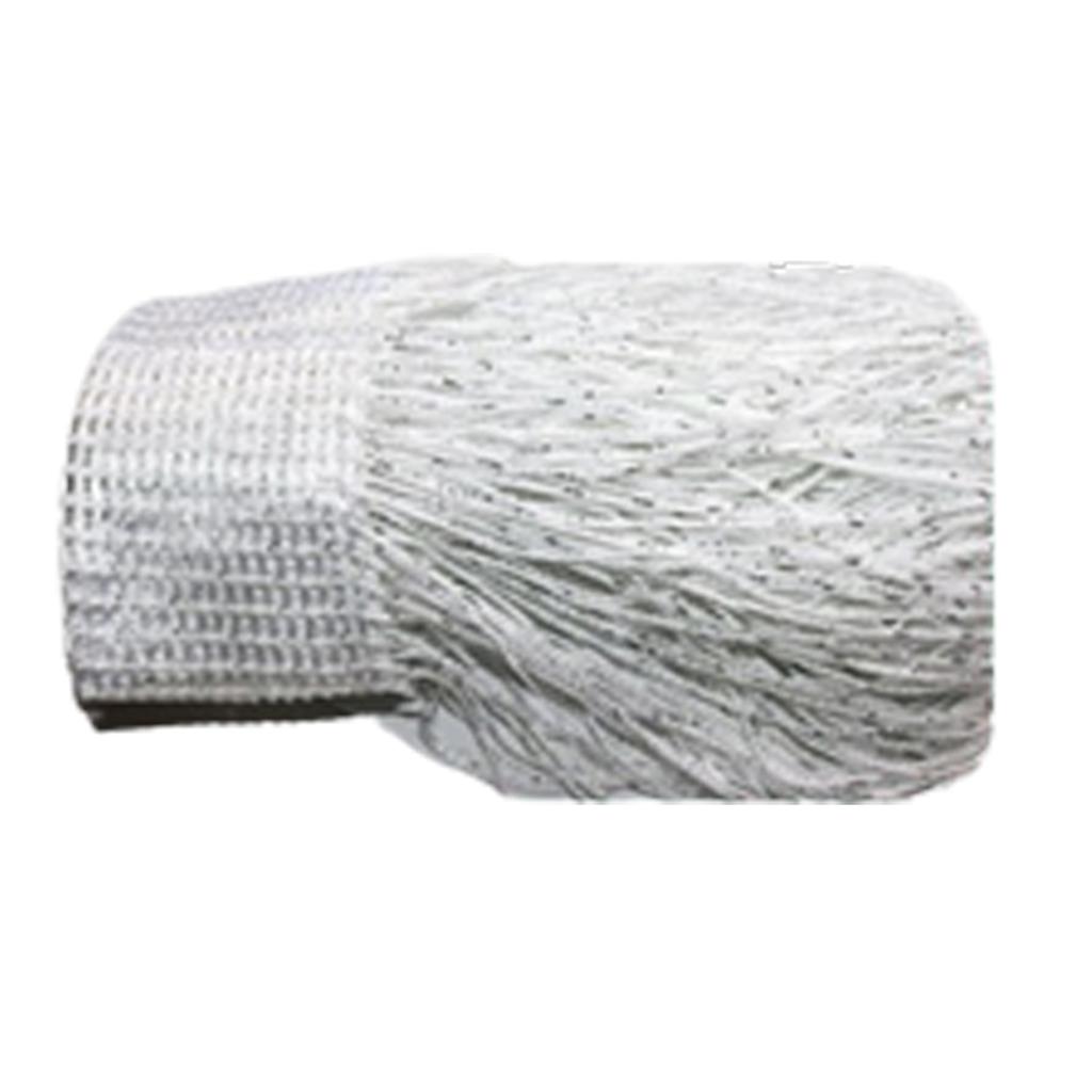 1x2M Polyester Silver Beaded Curtain for Wedding Decoration and Room Divider