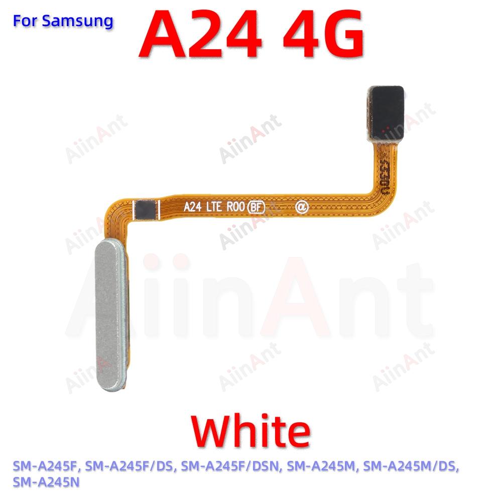 Back Button Touch ID Finger Scanner Fingerprint Sensor Flex Cable For Samsung Galaxy A15 A24 A25 4G 5G A155F A156B A245F A256B