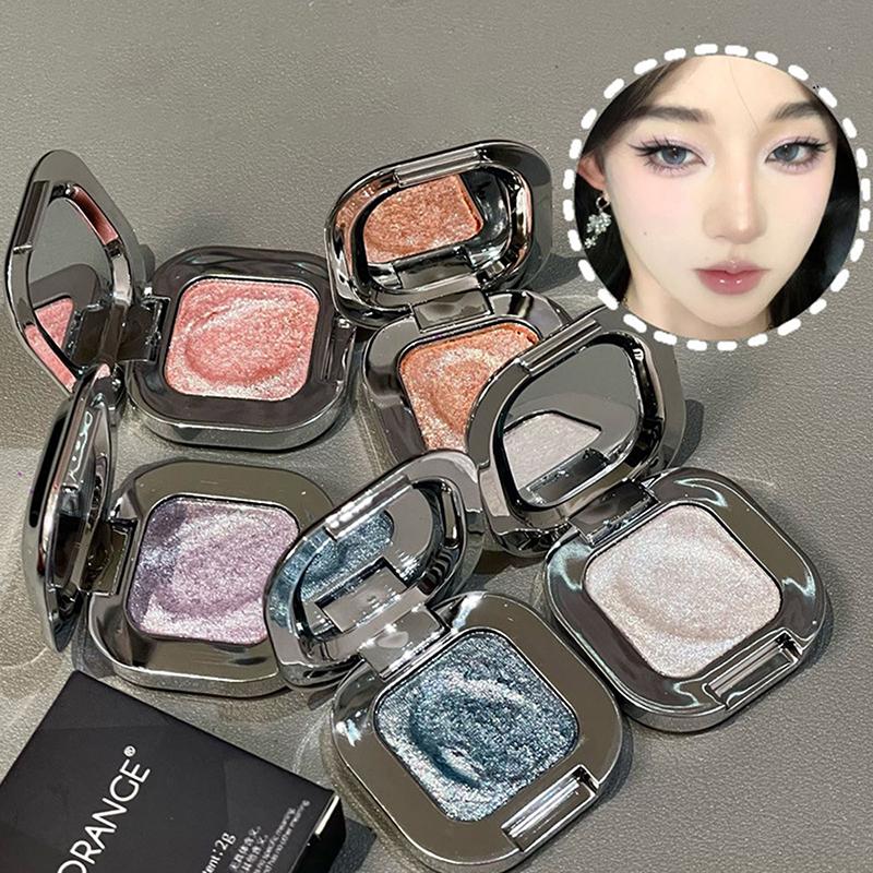 Herorange Monochrome Eyeshadow Palette Matte Eye Shadow Smoky Pearl Glitter Earth Low Saturation Matte Eye Shadow Makeup