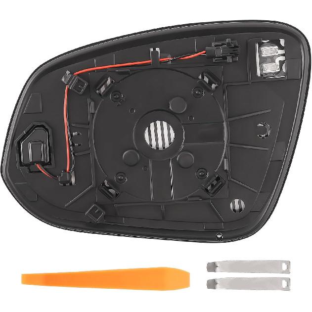 maXpeedingrods Passenger Side Power Heated Mirror Glass Replacement for Toyota RAV4 2013-2018, for Toyota Tacoma 2016-2021, with Blind Spot Detection