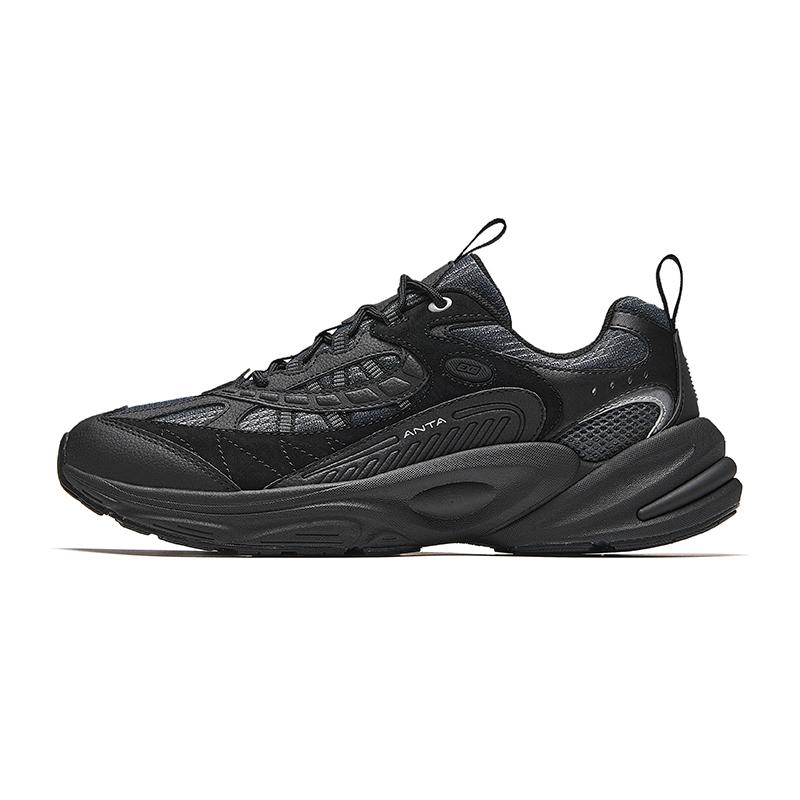 ANTA Men s Exploration 2 Outdoor Hiking Shoes All Black 912445585-3 42
