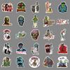 51 Pictures of Zombie Graffiti Personality Horror Trend DIY Skateboard Water Cup Suitcase Stickers Car Stickers