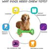 Chien Jouets à mâcher Résistant en Caoutchouc 12 inch interactif Solide pour Les Chewers Agressifs Petits et Grands Chiens