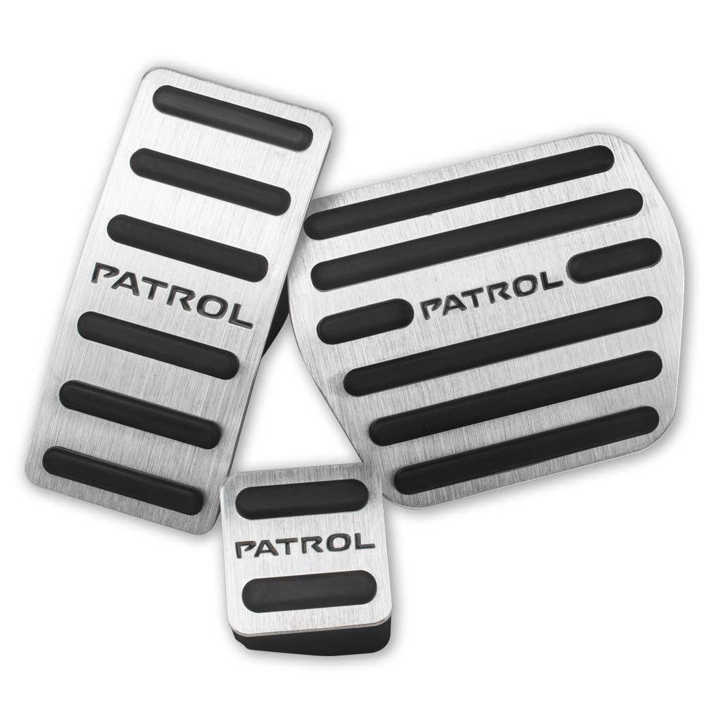 

Для Nissan Patrol Y62 2010- 2018 2019 2020 2021 2022 Педаль газа автомобиля педаль газа педаль тормоза чехол нескользящая накладка аксессуары