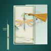 Charming Chinese Style Metal Art Bookmark: Floral, Fauna & Fresh Designs for Teacher's Day
