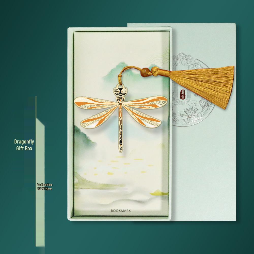 Charming Chinese Style Metal Art Bookmark: Floral, Fauna & Fresh Designs for Teacher's Day