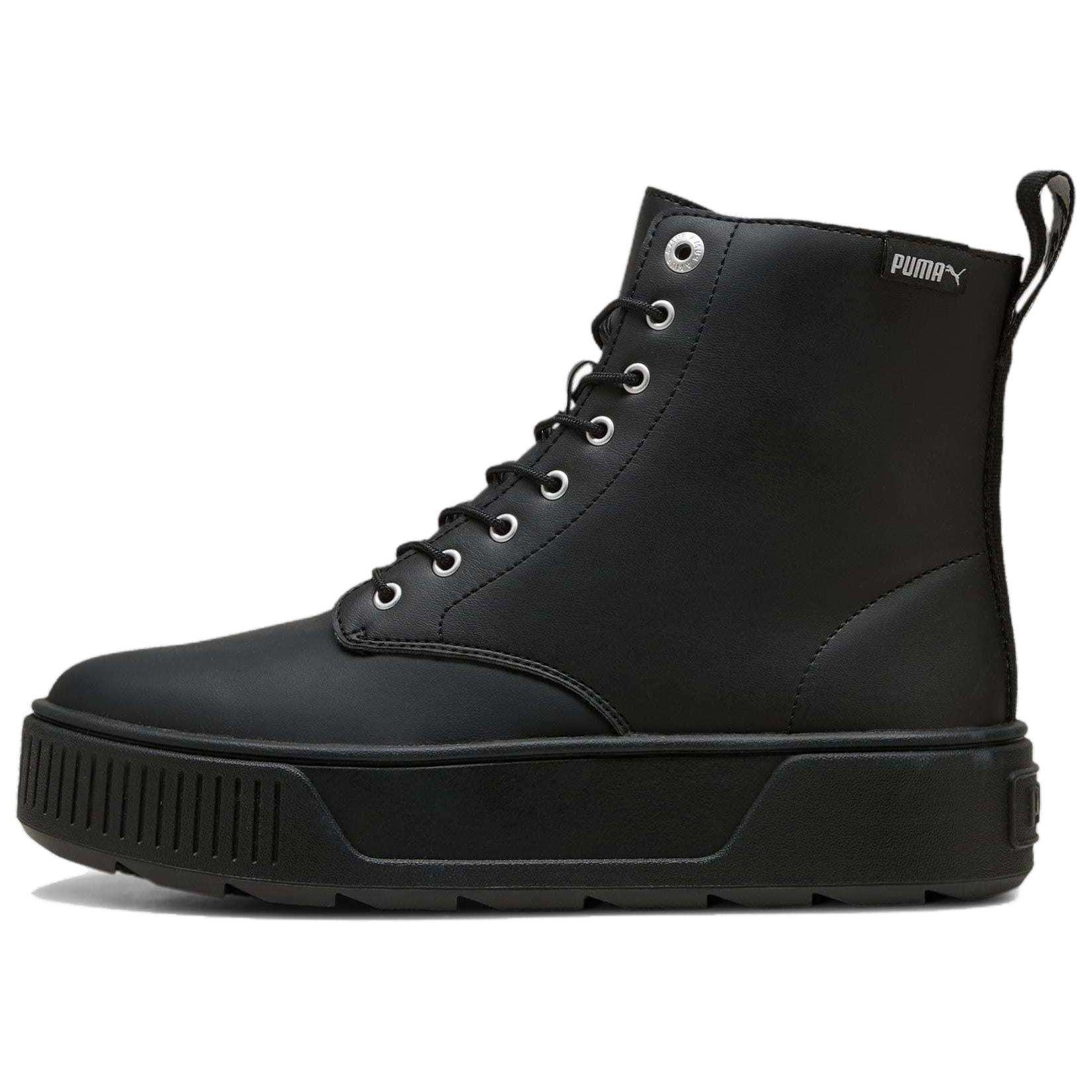 

Puma Karmen Fashion Повседневные Удобные Универсальные Ботильоны Женские ботильоны Черный 400883-01 35.5