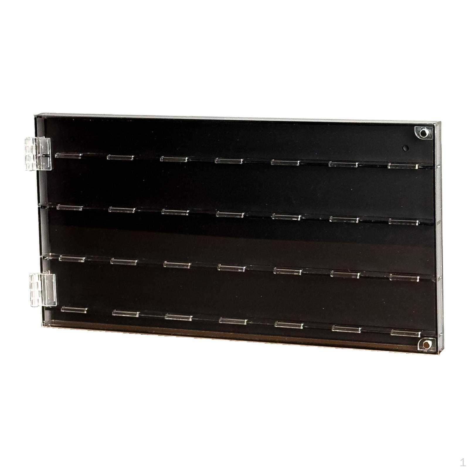 

Guitar Pick Holder,Acrylic Display Case 28 Picks Capacity Container Plectrum Storage Box for Music