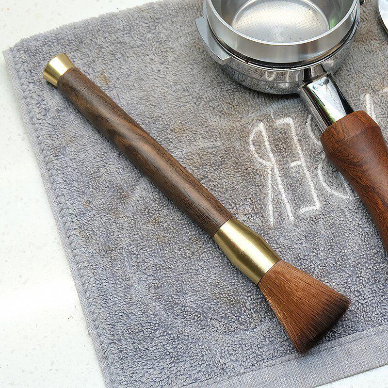 

Original Wood Coffee Grinder Cleaning Brush - Bristle Brush for Coffee Machine and Bar Counter.