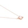 Necklace K18 Pink Cold Rose Quartz AGAN599040RQ [Vendome Aoyama] [Official]
