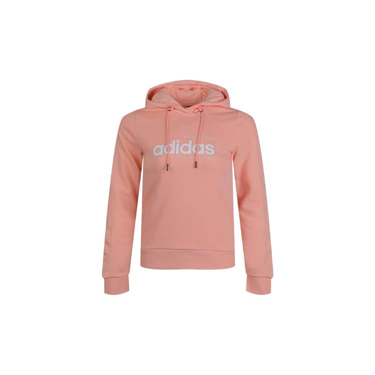 adidas Sweatshirts Women's Glossy Powder Hooded Moderate Regular EI4636