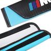 2pcs Universal Car Safety Belt Cover Adjustable Seat Belt Cover Shoulder Strap Covers For BMW M M1 M2 M3 M4 Auto Accessories