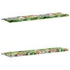2 Piece Bench Cushion SOEST 100percent Polyester Multicolor