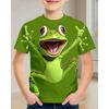 Boys 3D Animal T shirt Tee Short Sleeve Summer Spring Fashion Basic Kids 4-12 Years Crew Neck Outdoor Casual Daily Regular Fit
