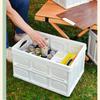 Yuzhan Foldable Outdoor Storage Box with Wooden Lid