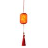 Warm Ambient Lighting Traditional Mini Chinese Lantern with LED Light, Handheld Middle Winter Melon Shaped Lamps Autumn Festival for Spring Festival,