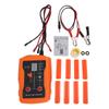 Kit d'outils de nettoyage et de test d'injecteur de carburant automobile Fonction 2 en 1 8 Adaptateurs et 8 Modes d'impulsion Outil DIY 4 fils Double