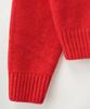 Seteo (W) Argyle V-Neck Pullover Knit Red