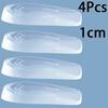 2pcs/4pcs Invisible Elastic Heel Pads Silicone Shock Absorbing Insoles Men's and Women's Arch Support Height Increasing Insoles