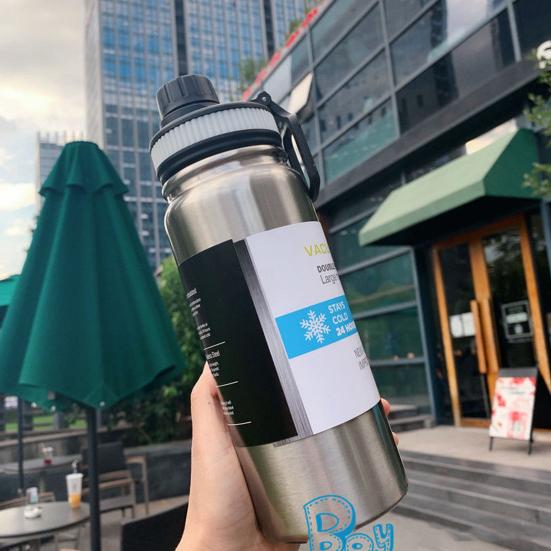 304 Stainless Steel Vacuum Flasks Insulated Water Bottle BPA-Free Vacuum Cup for Sports Fitness Travel