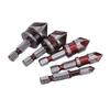 5Pcs 5 Flute Countersink Drill Bit Set Cobalt M35 85 Degree Chamfer Tool 1Celsius4in 3Celsius8in 1Celsius2in 5Celsius8in 3Celsius4in High Car