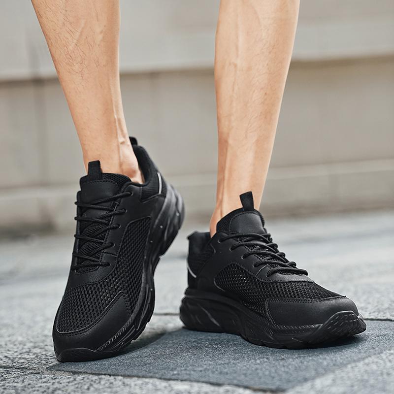 38-48 Summer Men's Sports Shoes Breathable Casual Shoes Flying Weaving Outdoor Running Shoes