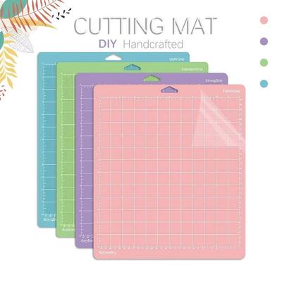 Adhesive Cutting Mat PVC Lettering Machine Pads Reusable Engraving Board  For Crafts Sewing