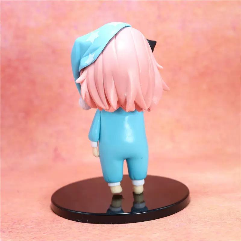 SPYxFAMILY Anime Figure Anya Forger With Sleepcoat Kawaii Model PVC Action Figure Ornaments Statue Dolls Toys Christmas Gifts