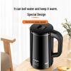 Large Capacity Stainless Steel Electric Kettle with Insulation and Auto Shut-Off