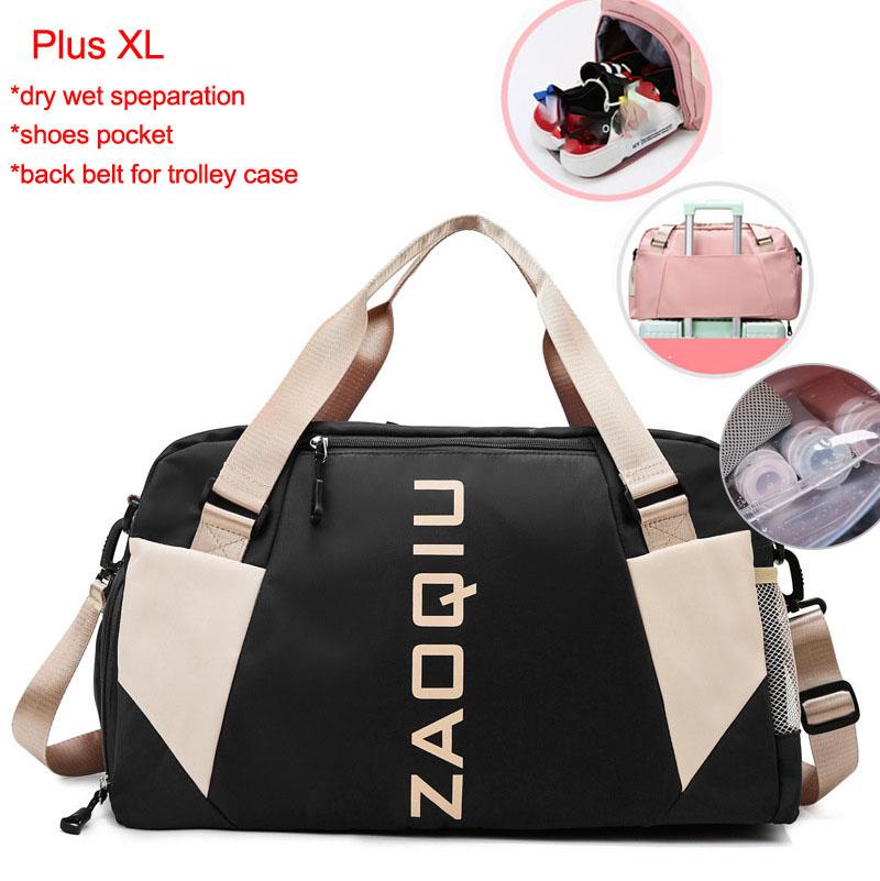 Travel Gym Bag Dry Wet Women Yoga Sports Handbags Fitness Training Shoulder Crossbody Bags Shoes Storage Pocket Luggage Handbag