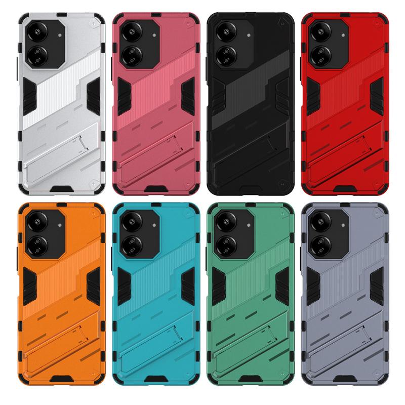 For Xiaomi Redmi 13C Cover Case Redmi 13C Capas Armor Phone Bumper Back Kickstand Shockproof Holder Cover For Redmi 13C Fundas