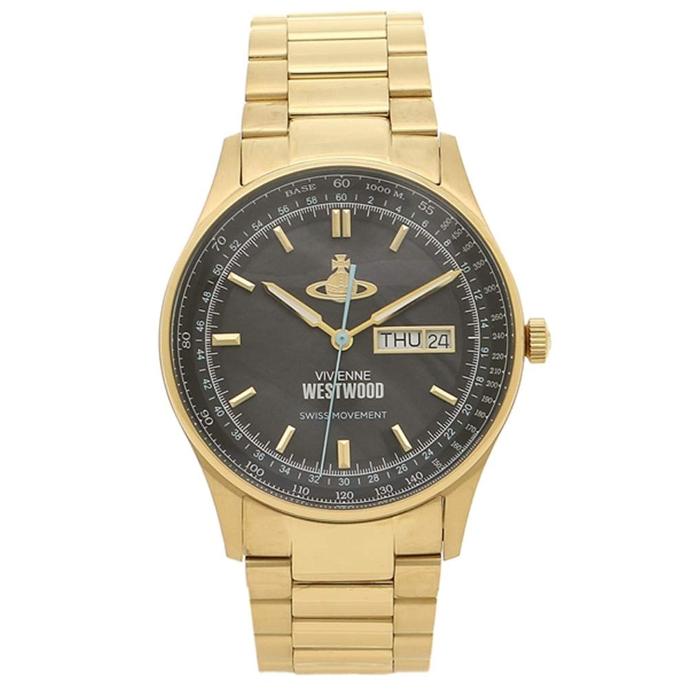 

THE CRANBOURNE Day Date Gold Stainless Steel VV207BKGD Watch [Vivienne Westwood]Vivienne Men s [Item]