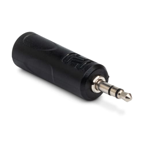 Hosa GMP-386 Mono Phone Female to Stereo Mini Male Adapter