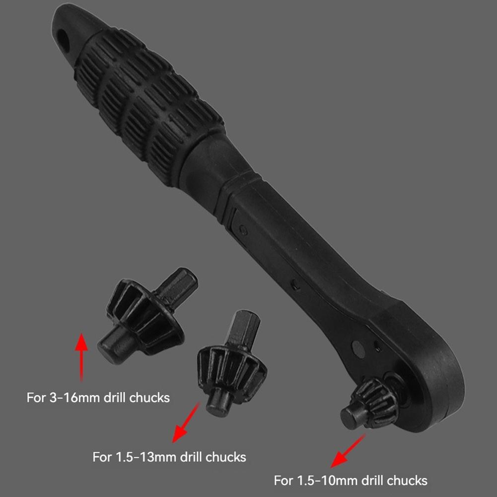 2-in-1 Drill Chuck Key Wrench Chuck Key Drill Press Universal Double Head Chuck Drill Key Wrench Drill Chuck for Power Tools