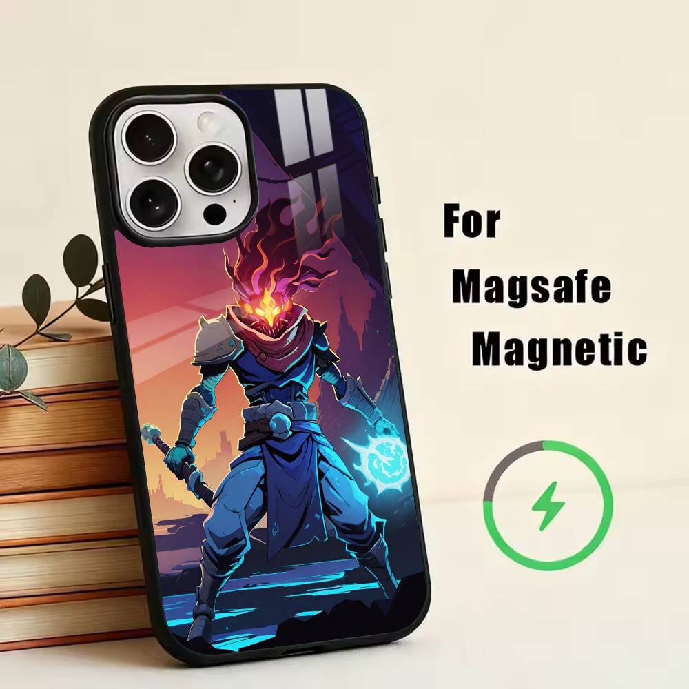 D-Dead Cells  Phone Case For iPhone17,16,15,14,13,12,11 Plus,Pro Magnetic with Magsafe Wireless Charging
