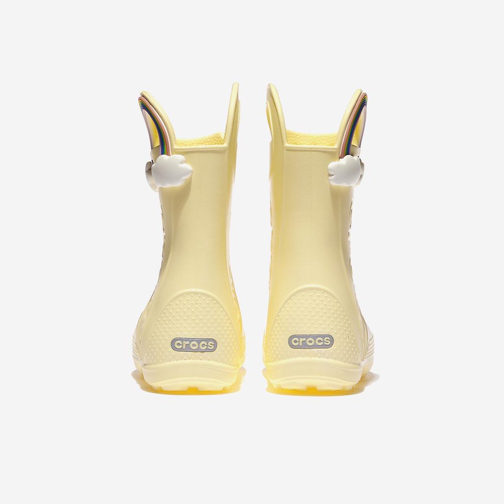 Crocs Handle It Rainbow Rain Boots Kids, CRS211117, 1010112911, Popular Korean Shoes