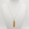 Fashion Feather Necklaces for Women Long Sweater Chain Jewelry Gifts Leaf Pendants Chocker Necklace Bijoux