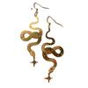 Bohemian Golden Snake Earrings - Fashionable Cross-Border Foreign Trade Jewelry