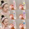 1/3Pcs Sweet Cute Baby Headbands Bangs Stickers Girls Princess Hair Artifact Kids Headwear Photography Props