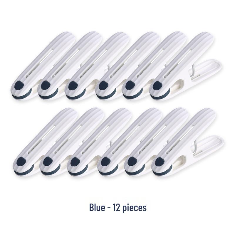 Windproof Traceless Clothes Pegs: Plastic Clips for Drying Clothes, Socks, and Bed Sheets