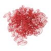 100 Pcs Fish Paper Clips Red Cute Metal Paperclips Decorative Bookmark Clips Document   for   School