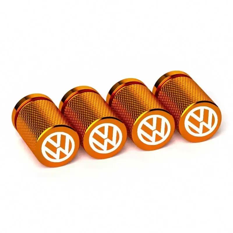 

Новые 4 шт. Колпачки на ниппель колеса автомобиля для Volkswagen Rline GTI Golf Jetta Tiguan Scirocco Sagitar Touareg Magotan золотой