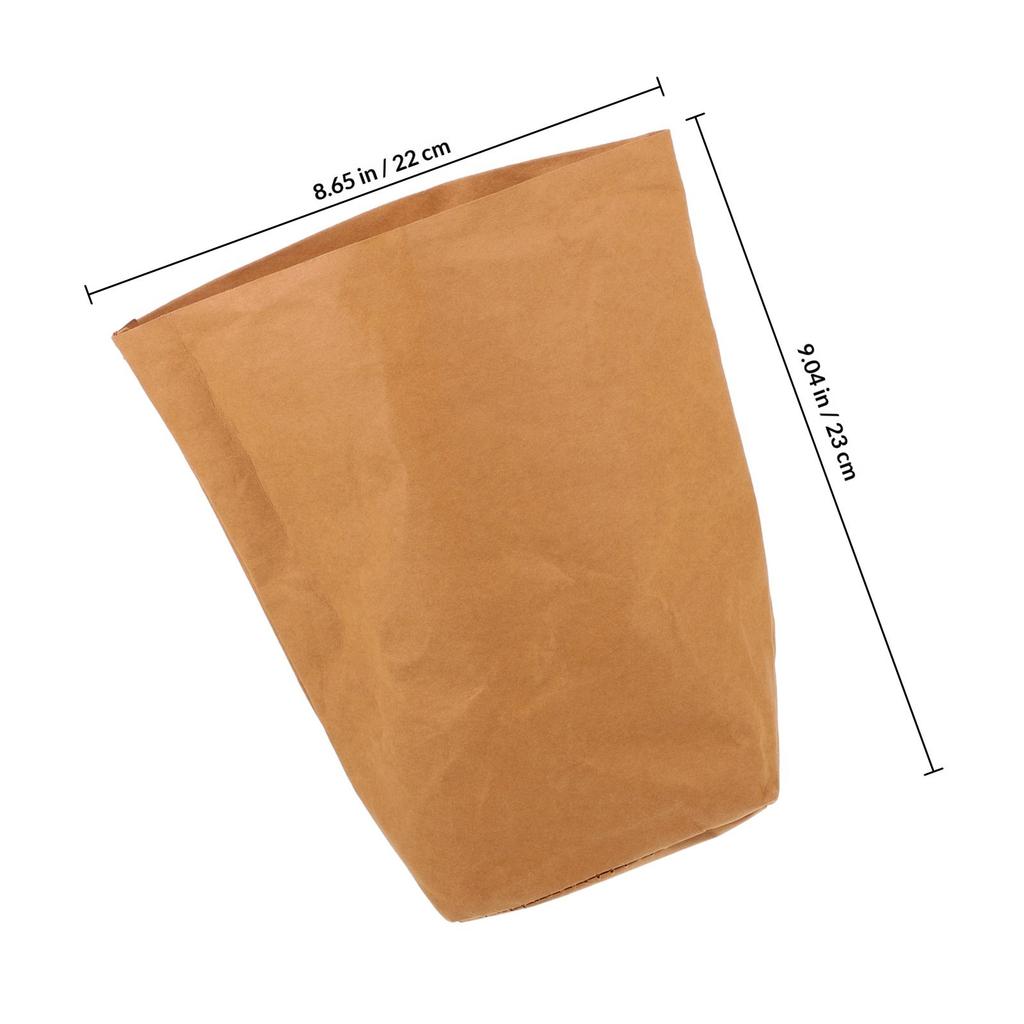 Sturdy Kraft Paper Storage Pouches Anti Leak for Sandwich Packaging Wedding Gifts Promotional Use Grocery Fruits Vegetables