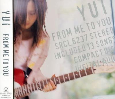 CD YUI - FROM ME TO YOU SRCL6237 Sony Records 2006 Japonija Pop Naudotas